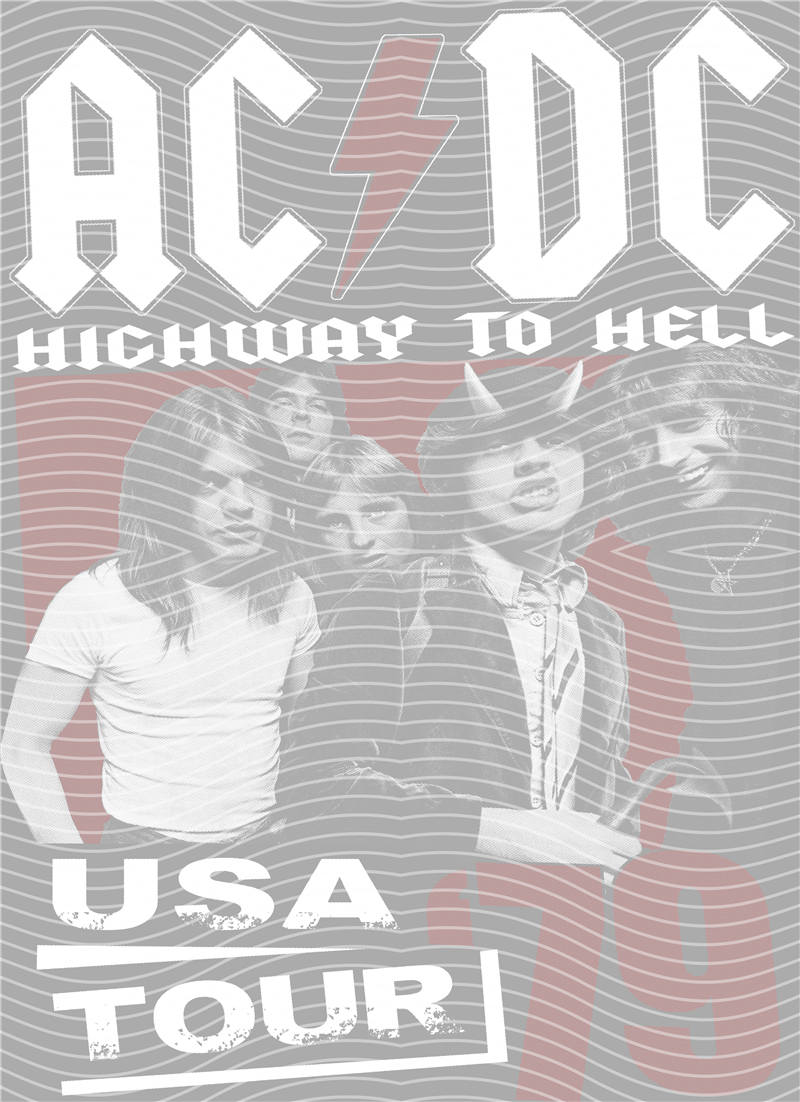 Metal band half-tone-MB 349